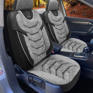 Oto Koltuk Kılıfı Galaxy Serie Keten Kumaş Ön Ve Arka Set