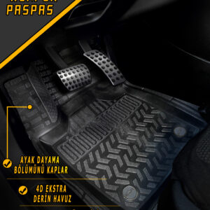 Oto Paspas Havuzlu Konfor Plus Mat Universal Kalıp