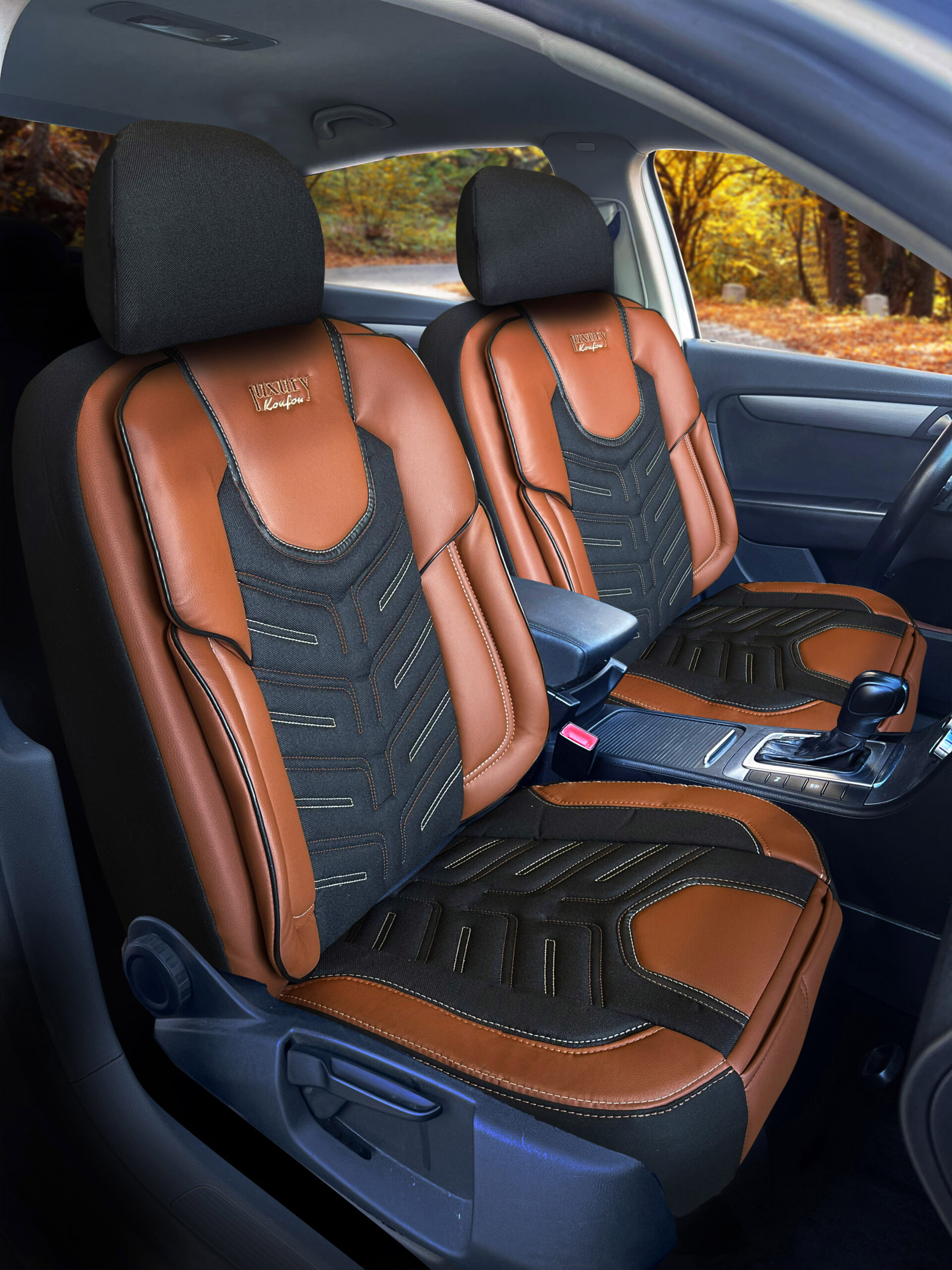 Oto Koltuk Kılıfı Luxury Serie Ön ve Arka Set
