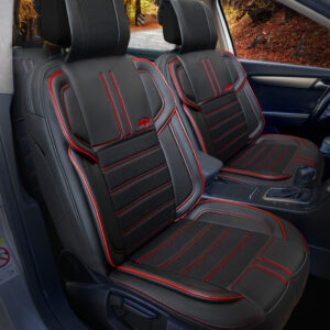 Oto Koltuk Kılıfı Vip Deri & Kumaş Minder Set 11 Renk Seçeneği