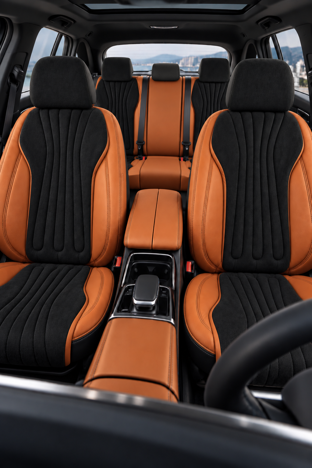 Oto Koltuk Kılıfı Konfor Maybach Serisi 12 Renk Seçeneği - Görsel 3